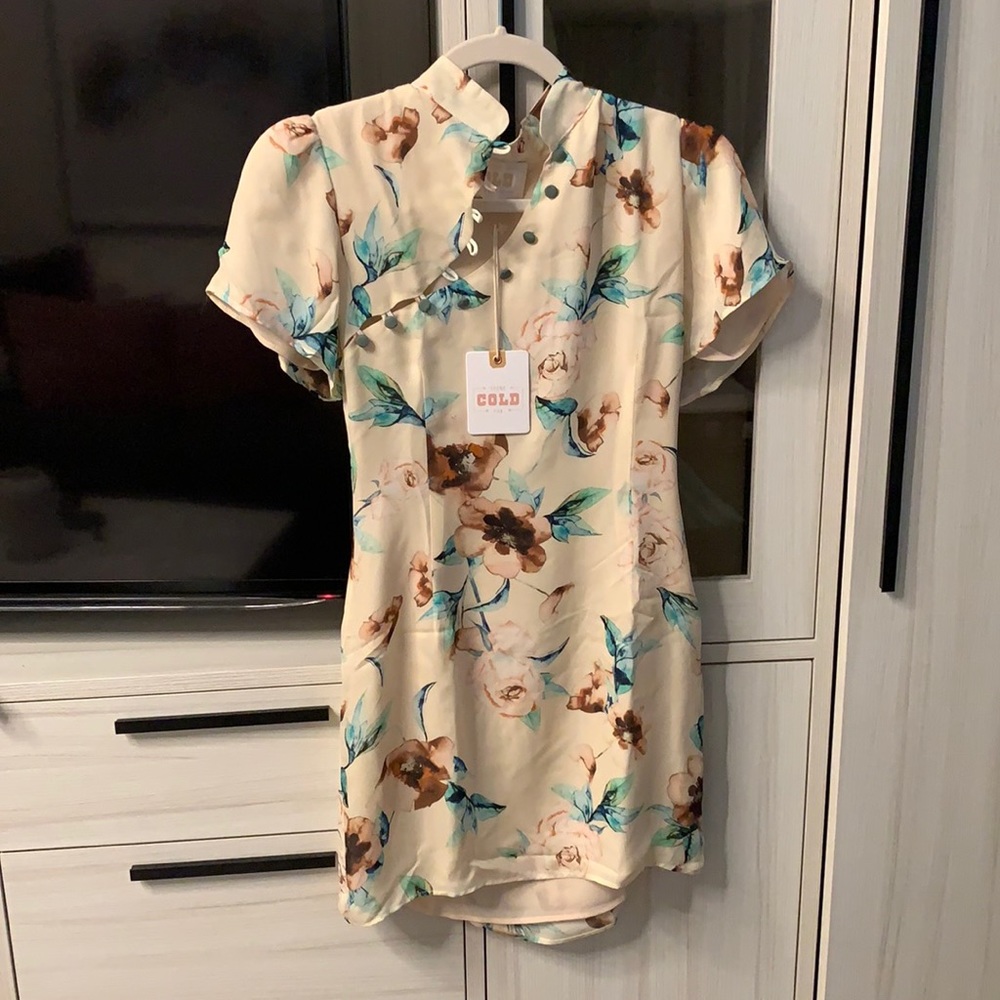 Stone cold fox lure Xs mini dress